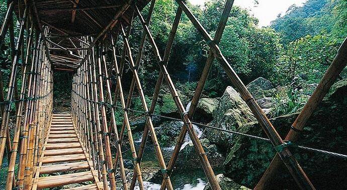 清远笔架山风景区漂流