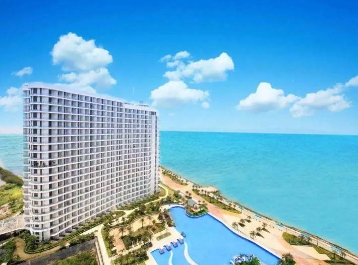 【一线海景＂暑期适用】￥199元起中山敏捷温泉海岸复式2房1厅，下楼即享真温泉+海钓~享受媲美巴厘岛的阳光大海-
