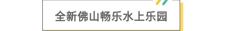 【八折预售】罗村畅乐水上乐园肆人票（0524-0630）
