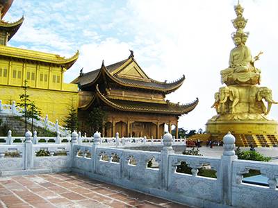 【经典全景】四川成都、乐山、峨眉山(金顶)、