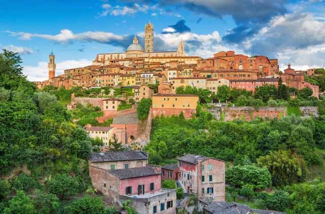 意大利的最美丽的城市:锡耶纳