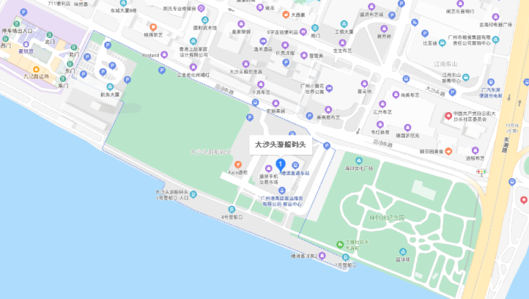 2022（常规）【蓝海豚·大沙头码头·珠江夜游】广东工行号二楼普通座（室内）