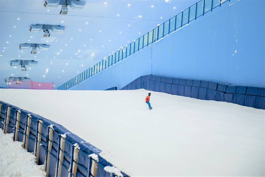 【2022年常规】广州融创雪世界-高级道不限时滑雪票（旺季，元旦春节适用）