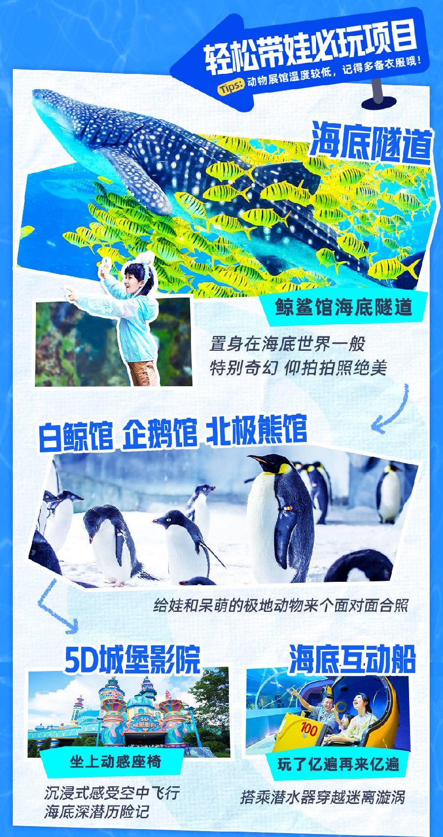 【周年庆】珠海长隆海洋王国家庭票（2大1小）限时限量