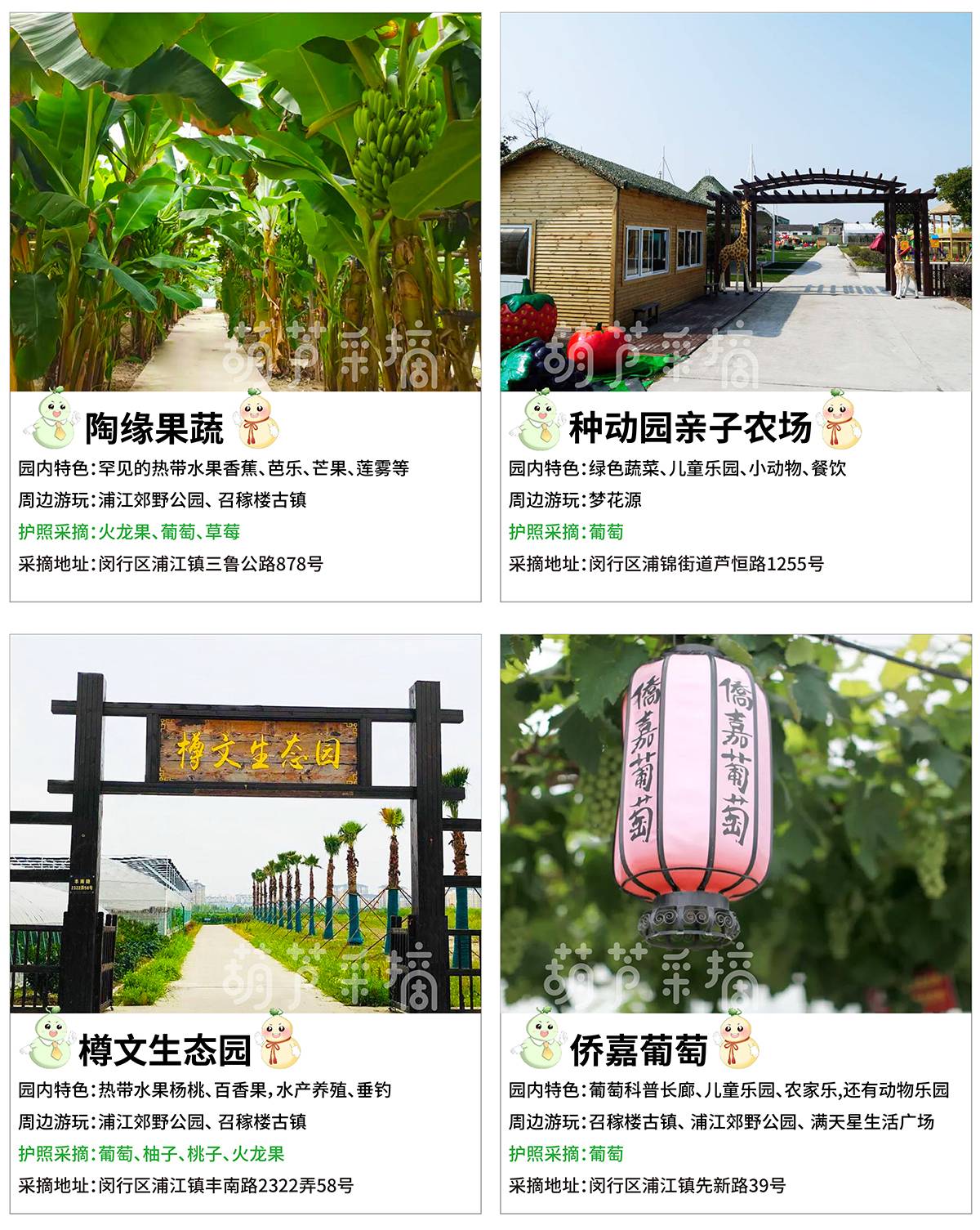 【上海】预售 | 2020经典葫芦版水果采摘亲子护照出炉啦！超低价¥199元全家可用！