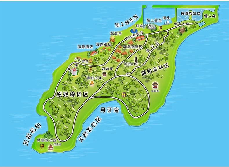 【3月女神节】茂名放鸡岛生态旅游国际度假区：往返船票+门票 - 女士双人票