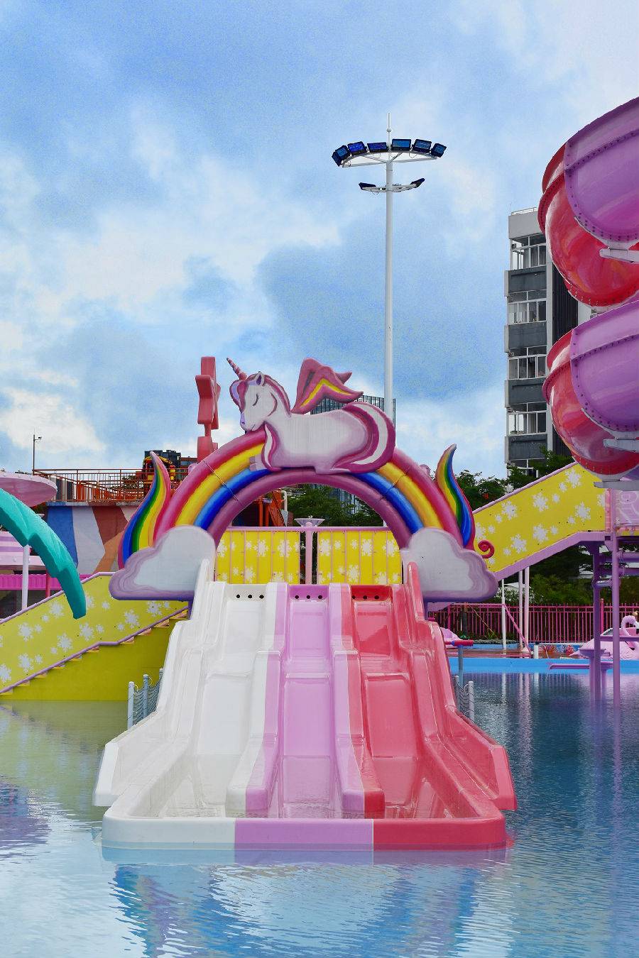深圳门票39元起抢99元星高度梦想水世界儿童票一张来畅玩粉色主题水