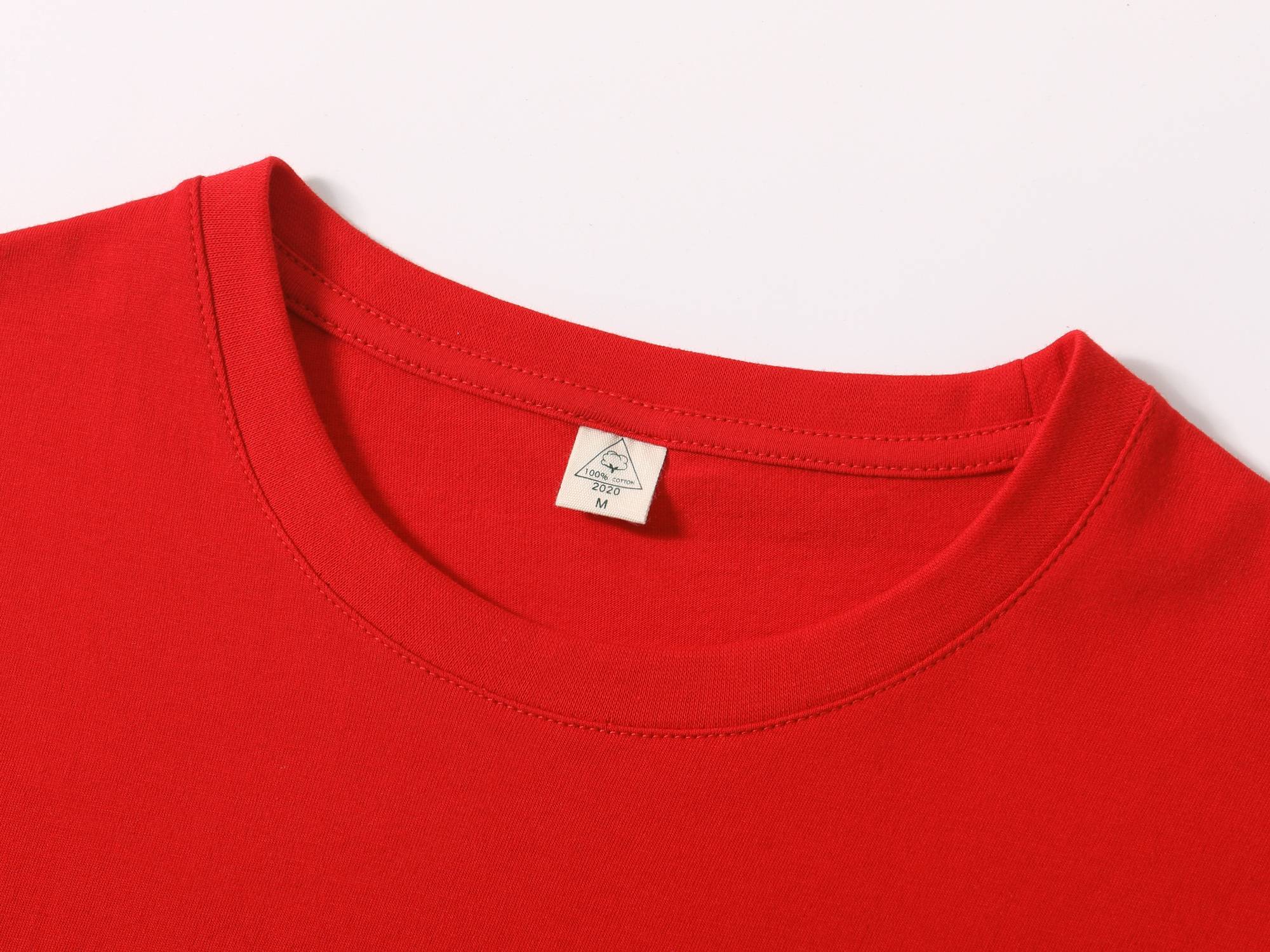【全国包邮·T恤】支持新疆棉！49.9元=两件纯色宽松男女通用T恤（精梳棉），四色四码可选！