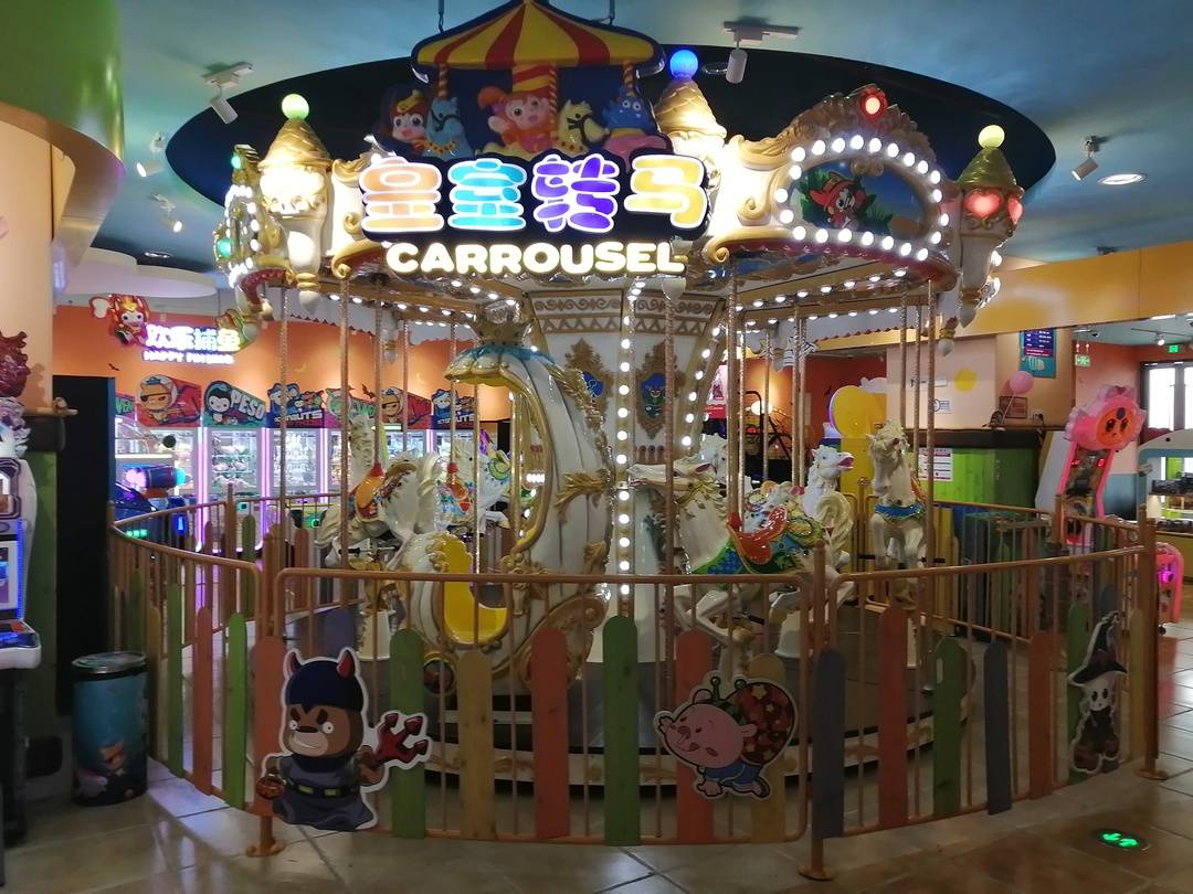 【金沙洲·万达】万达宝贝王儿童乐园（小火车+旋转木马）只需9.9元！超大的游玩面积，超多种超嗨的游乐项目，邀你共度快乐时光！