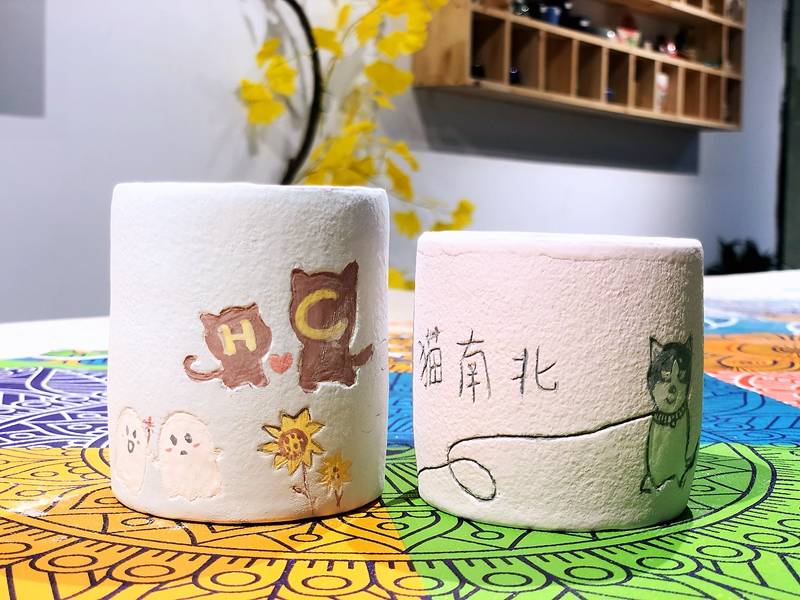 【佛山 | 禅城】99元抢好彩陶陶艺馆双人陶艺DIY套餐，可带走2块陶艺作品！
