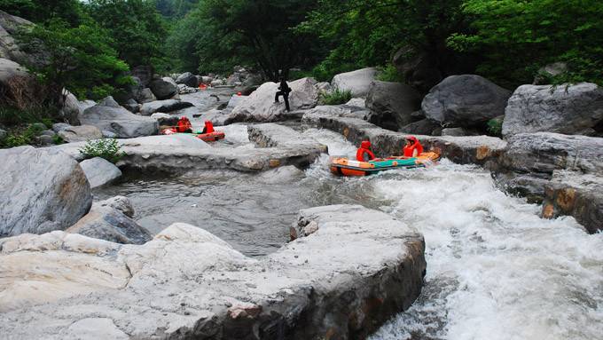 庐山石门涧漂流