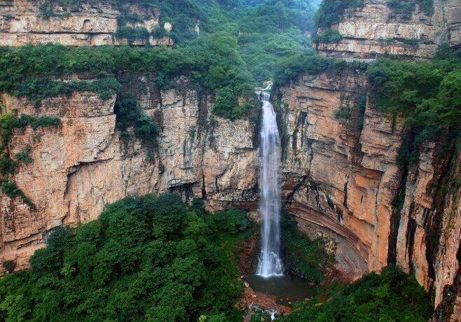 林州天平山风景区图片图片