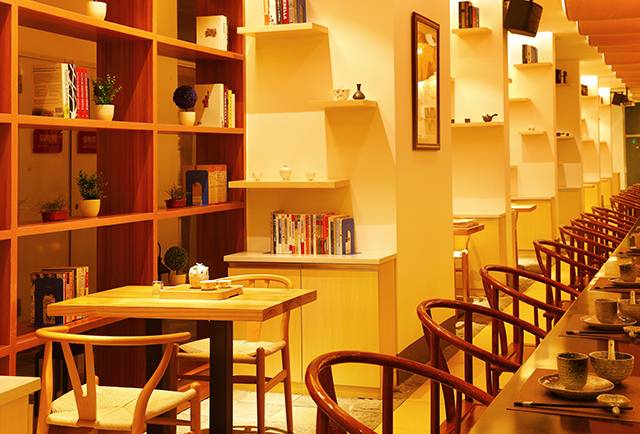 惠州景轩茶舍酒店集海滨度假,茶文化及书舍文化一体.