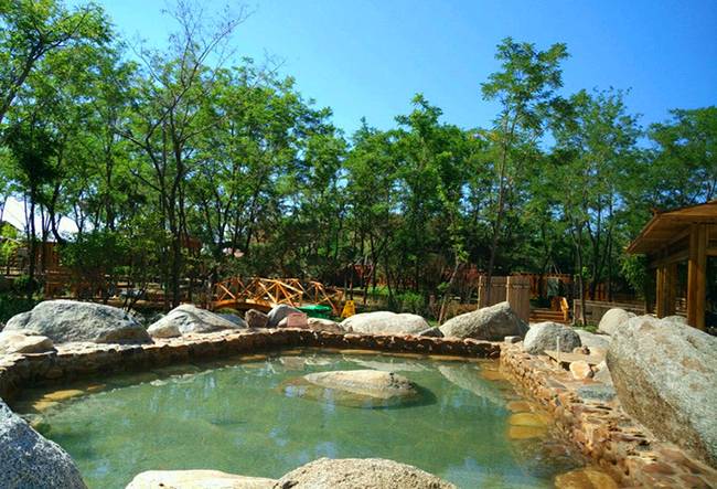 大连将军石温泉酒店 温泉区大床 赠双人温泉洗浴(无限次) 早餐