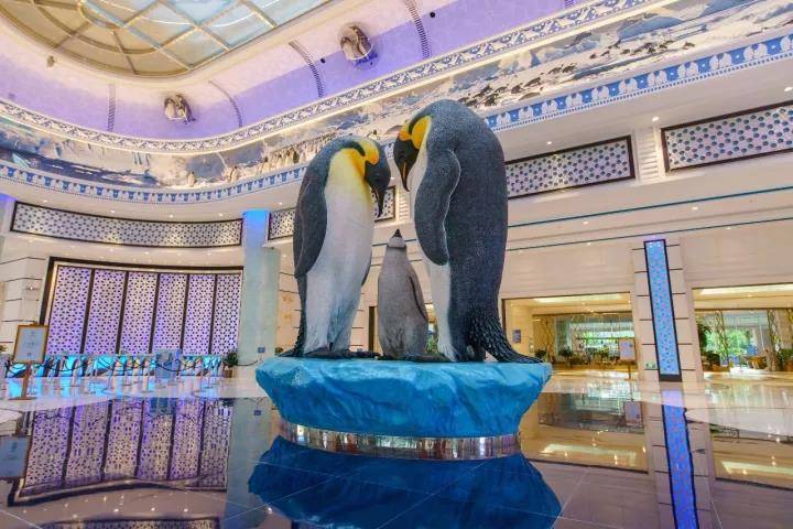 双人住超萌企鹅酒店~一秒收获少女心~多次玩转海洋王国~约会企鹅宝宝