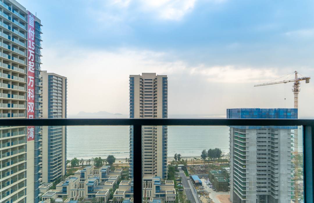 仅需88元,入住双月湾万科三期万豪度假公寓大床房/双床房,海景/湾景