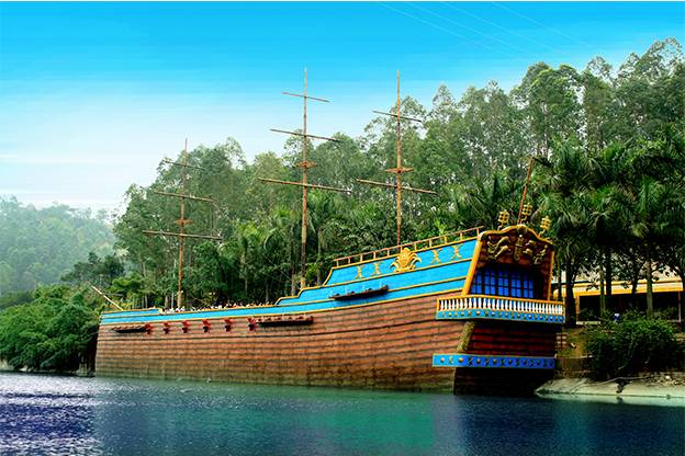 9 元 花海,水上乐园,游乐园,异国风情街, 生态文化区--礼佛区,国内