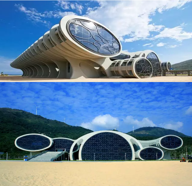 3 南海一号博物馆 海上丝绸之路博物馆,是展现水下考古现场发掘动态