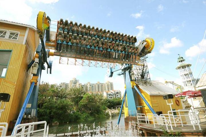 深圳欢乐谷推荐项目之完美风暴