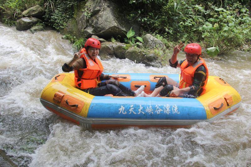宜丰九天峡谷漂流双人票预售特惠148