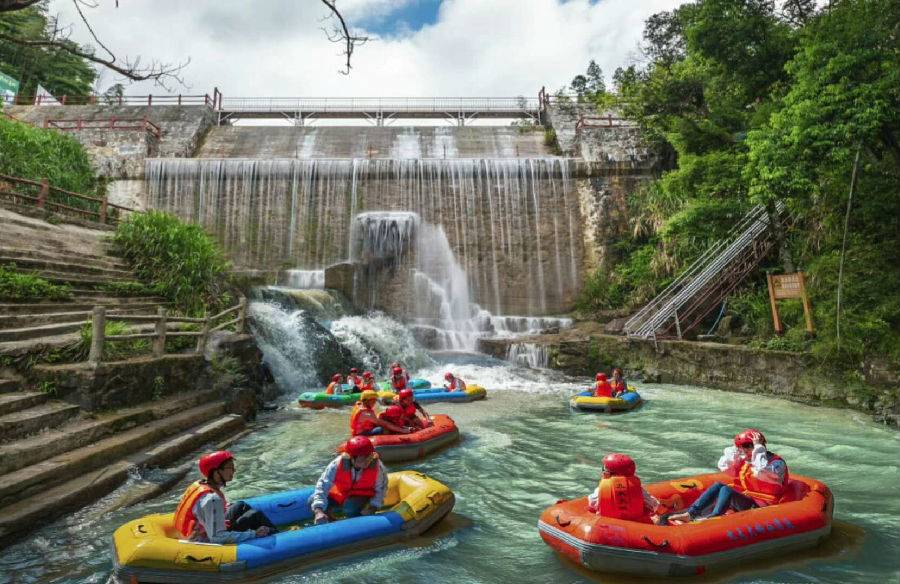 宜丰九天峡谷漂流成人票预售特惠98