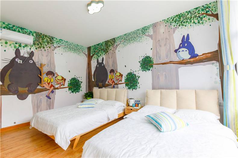 怀柔水长城驿云·kids童屋小院亲子主题房龙猫房住宿一晚 酒店早餐