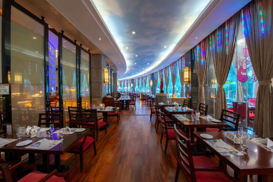 118元抢5星清远国际酒店#圣保罗西餐厅全新主题环球海鲜美食自助晚餐