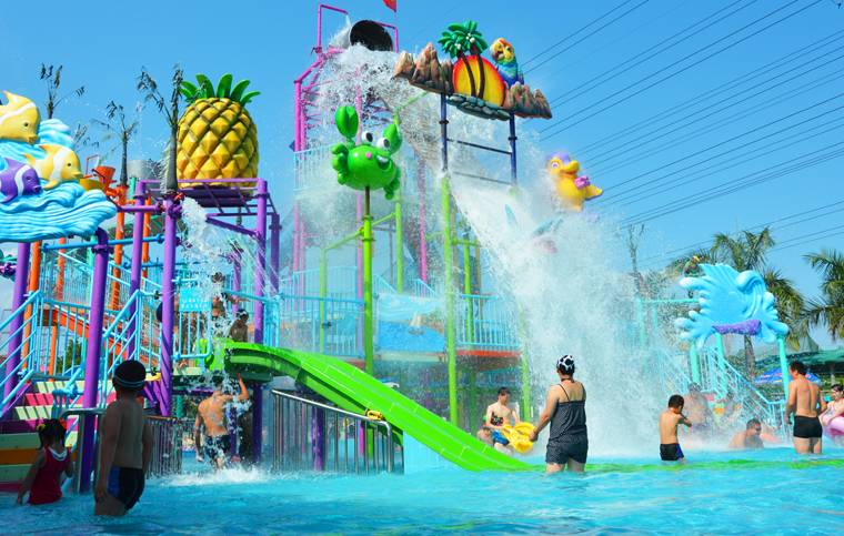 东莞水濂山乐民水上乐园|家庭套票(2大1小)【期票!