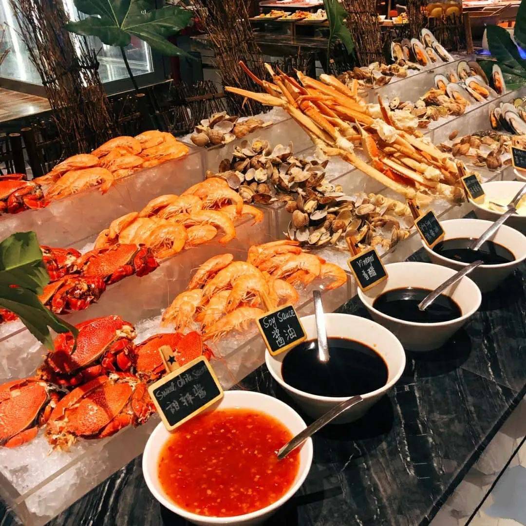 海鲜自助晚餐