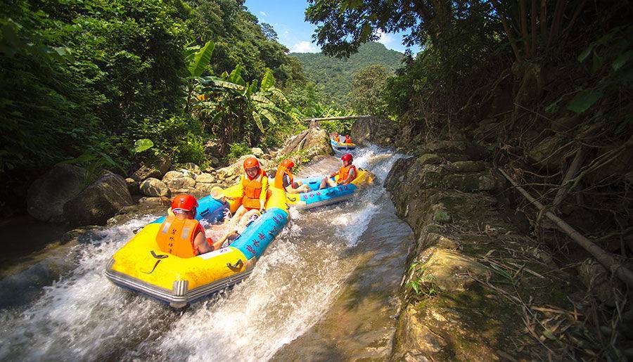 从化碧水峡漂流景区勇猛漂门票(全程)大小同价