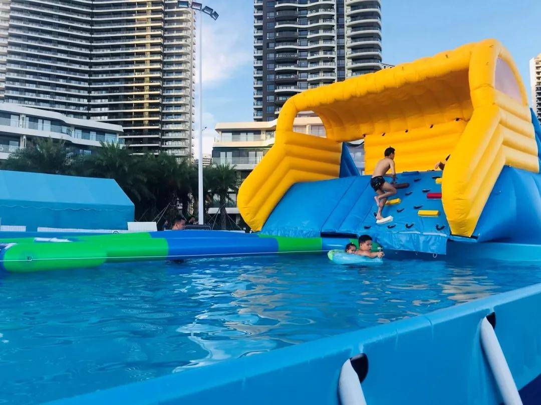 水上乐园集游泳,娱乐休闲,嬉水,体育锻炼