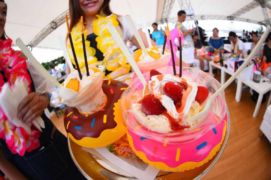 夏日狂欢~日本大阪music circus 2019美食沙滩摇滚音乐节 花火大会 1