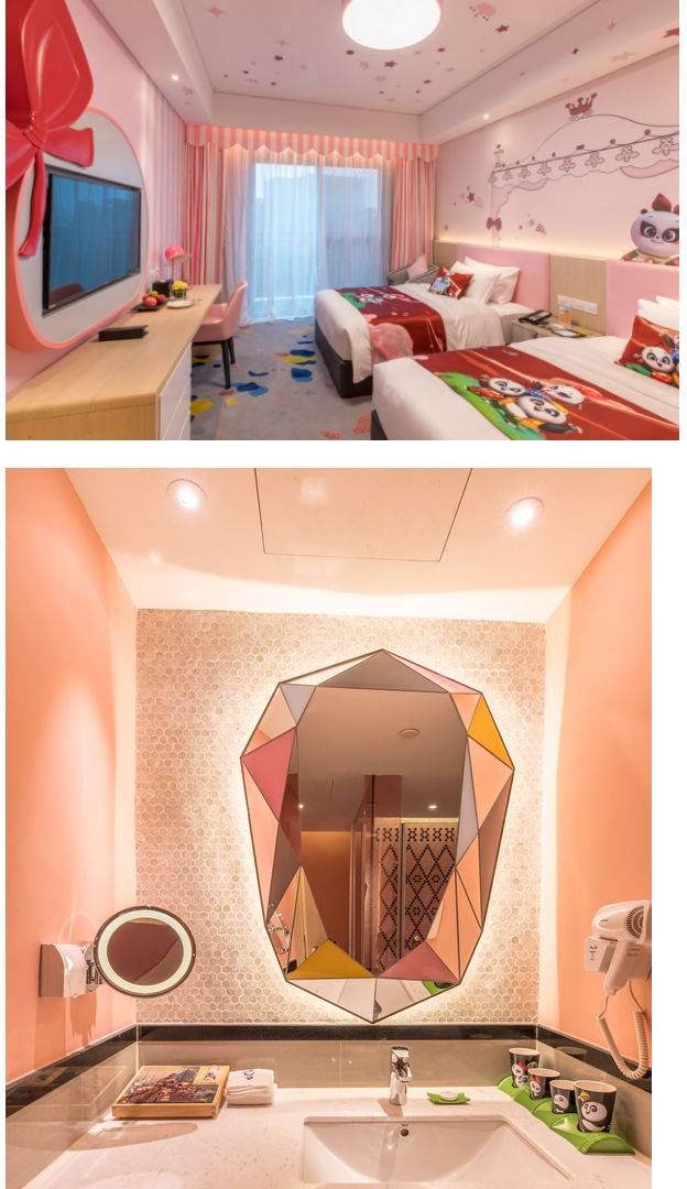 广州长隆熊猫酒店 帅帅房 2天1晚家庭单园游(马戏除外)