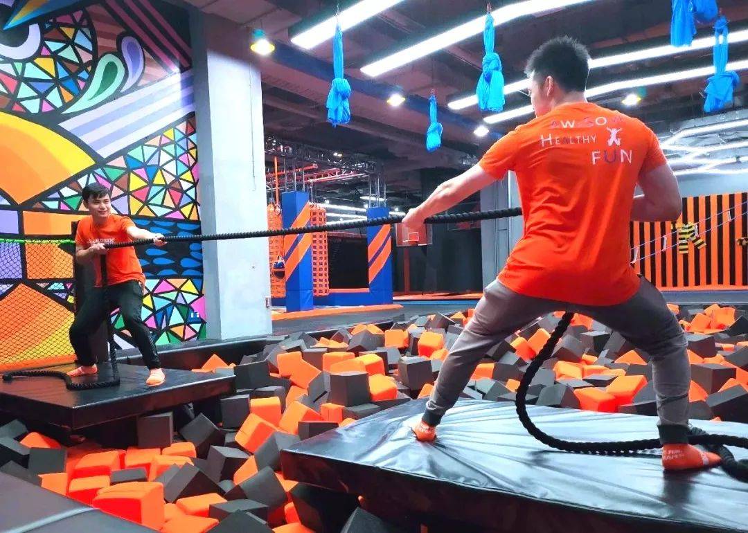 【禅城·祖庙商圈】全球连锁蹦床公园rockin jump福利放送,29.