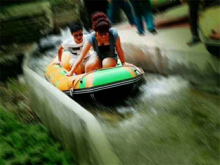 三王峪泉水漂流五大"最"状 1,落差最大