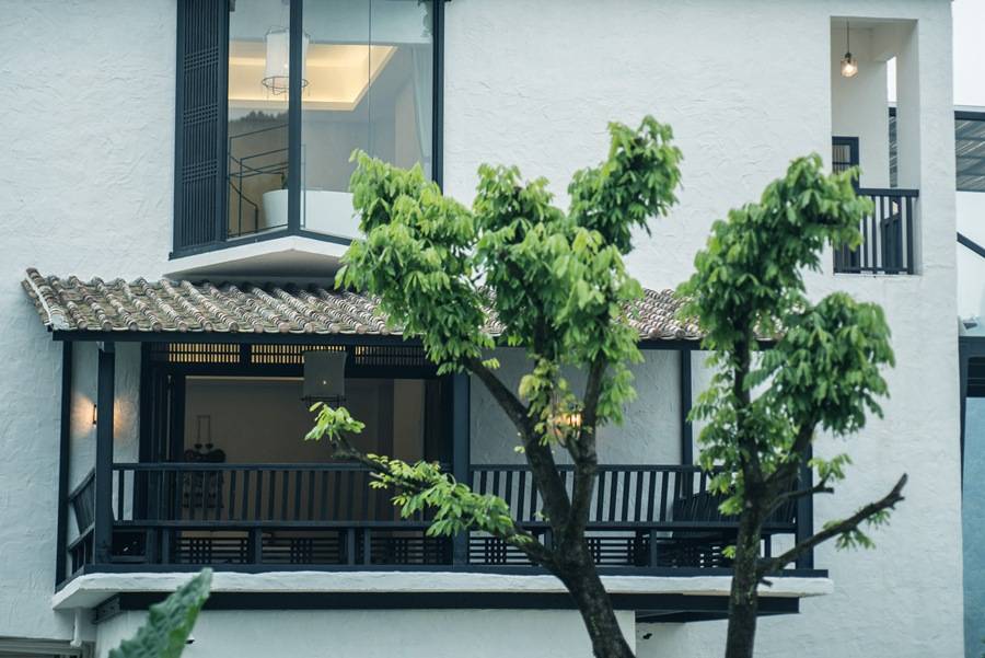 广州增城宛若故里·稻田里民宿 半玻璃屋大床房 【参差】270°山林稻