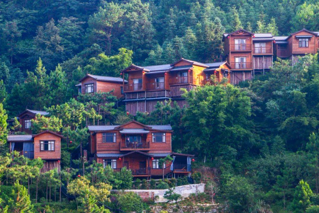 【云浮天露山】打卡国家4a级景区~499元抢异国温泉木屋亲子房/空中